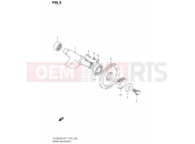 SUZUKI LT-A 500 XP L2 (2012) CRANK BALANCE SHAFT