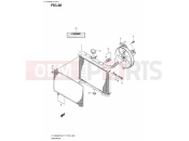 SUZUKI LT-A 500 XP L2 (2012) RADIATOR (LT-A500XPL2 P24)