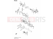 SUZUKI LT-A 500 XP L2 (2012) GEAR CHANGE