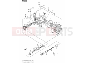 SUZUKI LT-A 500 XP L2 (2012) BEVEL GEAR (REAR)