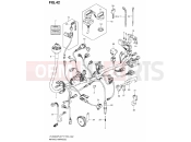 SUZUKI LT-A 500 XP L2 (2012) WIRE HARNESS (LT-A500XPZL2 P17)