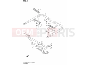 SUZUKI LT-A 500 XP L2 (2012) FOOTREST