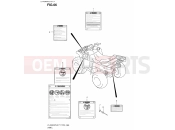 SUZUKI LT-A 500 XP L2 (2012) INSCRIPTION (LT-A500XPL2 P17)