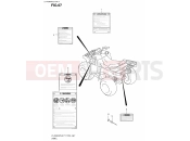 SUZUKI LT-A 500 XP L2 (2012) INSCRIPTION (LT-A500XPL2 P24)