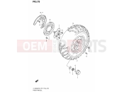 SUZUKI LT-A 500 XP L2 (2012) FRONT WHEEL