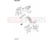 SUZUKI LT-Z 90 L7 (2017) SUSPENSION ARM