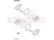 SUZUKI LT-Z 90 L7 (2017) FRONT BRAKE