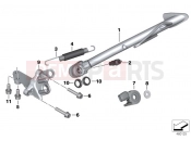 BMW Motorrad BMW 2019 C models C 650 GT 16 (0C05, 0C15) IDE STAND