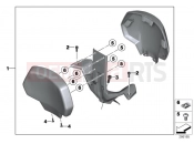 BMW Motorrad BMW 2019 C models C 650 GT 16 (0C05, 0C15) ACKREST