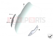 BMW Motorrad BMW 2019 C models C 650 GT 16 (0C05, 0C15) INDSHIELD / MOUNT