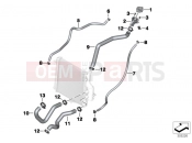 BMW Motorrad BMW 2019 C models C 650 GT 16 (0C05, 0C15) OOLANT LINES