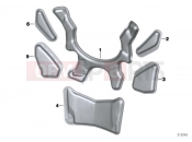 BMW Motorrad BMW 2019 C models C 650 GT 16 (0C05, 0C15) KUSTIKSCHAUM BEINSCHILD