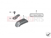 BMW Motorrad BMW 2019 C models C 650 GT 16 (0C05, 0C15) DC SENSOR FOR REAR WHEEL