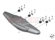 BMW Motorrad BMW 2019 C models C 650 GT 16 (0C05, 0C15) EAR LIGHT