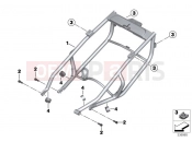 BMW Motorrad BMW 2019 C models C 650 GT 16 (0C05, 0C15) EAR FRAME