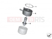 BMW Motorrad BMW 2019 C models C 650 GT 16 (0C05, 0C15) IL-TO-WATER HEAT EXCHANGER