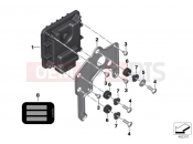 BMW Motorrad BMW 2019 C models C 650 GT 16 (0C05, 0C15) ONTROL UNIT FOR BMS-E