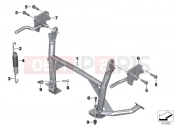 BMW Motorrad BMW 2019 C models C 650 GT 16 (0C05, 0C15) ENTER STAND