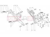 DUCATI Monster 900 GEARCHANGE LEVER - FOOT REST