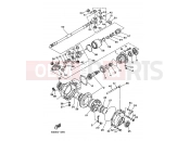 YAMAHA YFM 400 Kodiak YFM400FW YFM400FWF KODIAK 400 4GB6 1994 FRONT DIFFERENTIAL