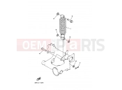 YAMAHA YFM 400 Kodiak YFM400FW YFM400FWF KODIAK 400 4GB6 1994 REAR SUSPENSION