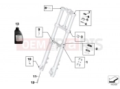 BMW Motorrad BMW 2019 F models F 750 GS (0B08, 0B18) ERVICE OF TELESCOPIC FORKS