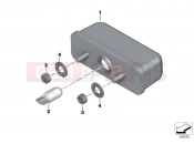 BMW Motorrad BMW 2019 F models F 750 GS (0B08, 0B18) EGISTRATION PLATE LIGHT