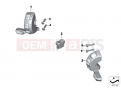 BMW Motorrad BMW 2019 F models F 750 GS (0B08, 0B18) UXILIARY SWITCH, SPECIAL VEHICLE