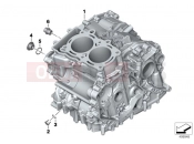 BMW Motorrad BMW 2019 F models F 750 GS (0B08, 0B18) NGINE HOUSING