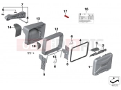 BMW Motorrad BMW 2019 F models F 750 GS (0B08, 0B18) INGLE PARTS, VARIO CASE