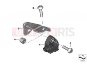 BMW Motorrad BMW 2019 F models F 750 GS (0B08, 0B18) CCELERATION SENSOR BMW ASSIST SYSTEM