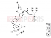 BMW Motorrad BMW 2019 F models F 750 GS (0B08, 0B18) RAKE LINES, FRONT