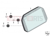 BMW Motorrad BMW 2019 F models F 750 GS (0B08, 0B18) NSTRUMENT CLUSTER / TFT DISPLAY