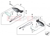 BMW Motorrad BMW 2019 F models F 750 GS (0B08, 0B18) URN SIGNALS, FRONT