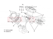 APRILIA RSV 1000 Tuono Cylinder with piston