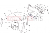 APRILIA RSV 1000 Tuono Front body - Front mudguard