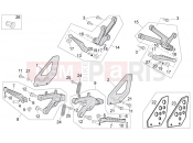 APRILIA RSV 1000 Tuono Foot rests