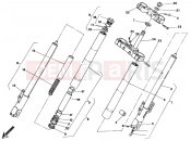 DUCATI 2001 Monster 400 FRONT FORK » FRONT SUSPENSION