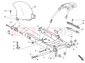 DUCATI 2001 Monster 400 SWING ARM » SWING ARM
