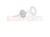 Triumph 2021 Tiger 1200 Alpine Front Wheel