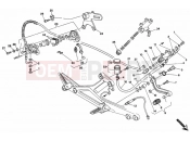 DUCATI 2001 Monster 400 REAR BRAKE SYSTEM » BRAKING SYSTEM