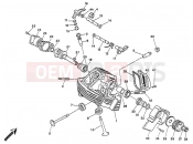 DUCATI 2001 Monster 400 VERTICAL CYLINDER HEAD » VALVE DRIVE