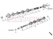DUCATI 2001 Monster 400 GEAR BOX » UNCLASSIFIED