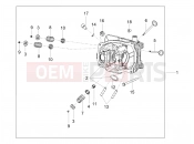 APRILIA SXR 160 BSVI ABS Cylinder head - valves