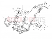 APRILIA SXR 160 BSVI ABS Frame/bodywork