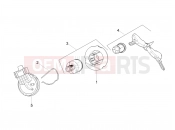 APRILIA SXR 160 BSVI ABS Locks