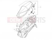 APRILIA SXR 160 BSVI ABS Saddle