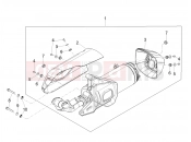 APRILIA SXR 160 BSVI ABS Silencer