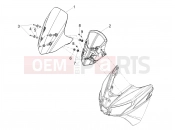 APRILIA SXR 160 BSVI ABS Windshield