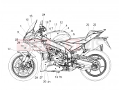 APRILIA Tuono V4 Factory 1100 Superpole (APAC) Decal